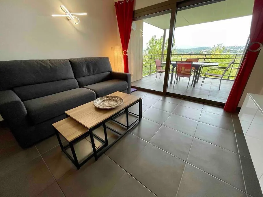 Superbe Appartement, Piscine, Vue Mer Et Montagnes Antibes Apartment