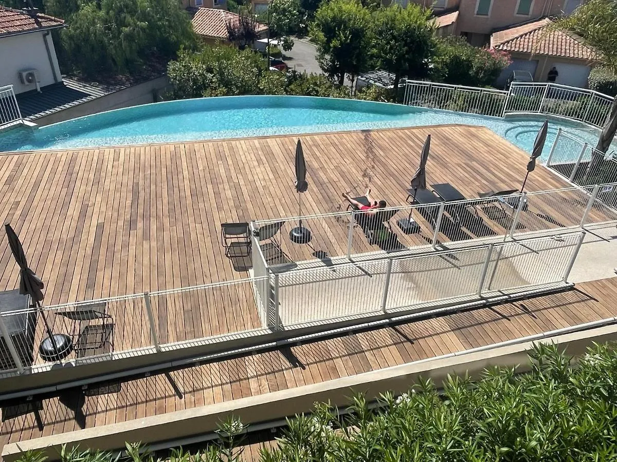 Apartment Superbe Appartement, Piscine, Vue Mer Et Montagnes Antibes